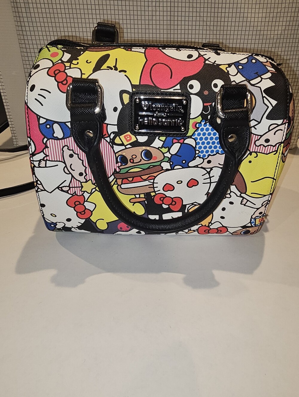 EUC | Loungefly x Hello Kitty & Friends | Multicolor Sanrio Character Satchel Cr